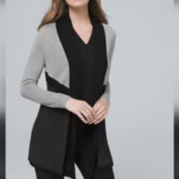 White House Black Market Sweaters - WHBM | Open Front Knit Cardigan Sweater